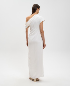 Simkhai Kally white one-shoulder dress with slit 5251171Q