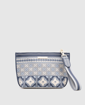 Alemais Blue clutch Villa Romantica 6559A