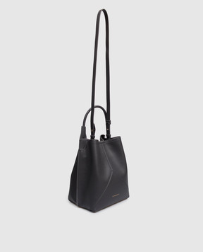 Victoria Beckham Gray leather bag Victoria B326AAC007564A