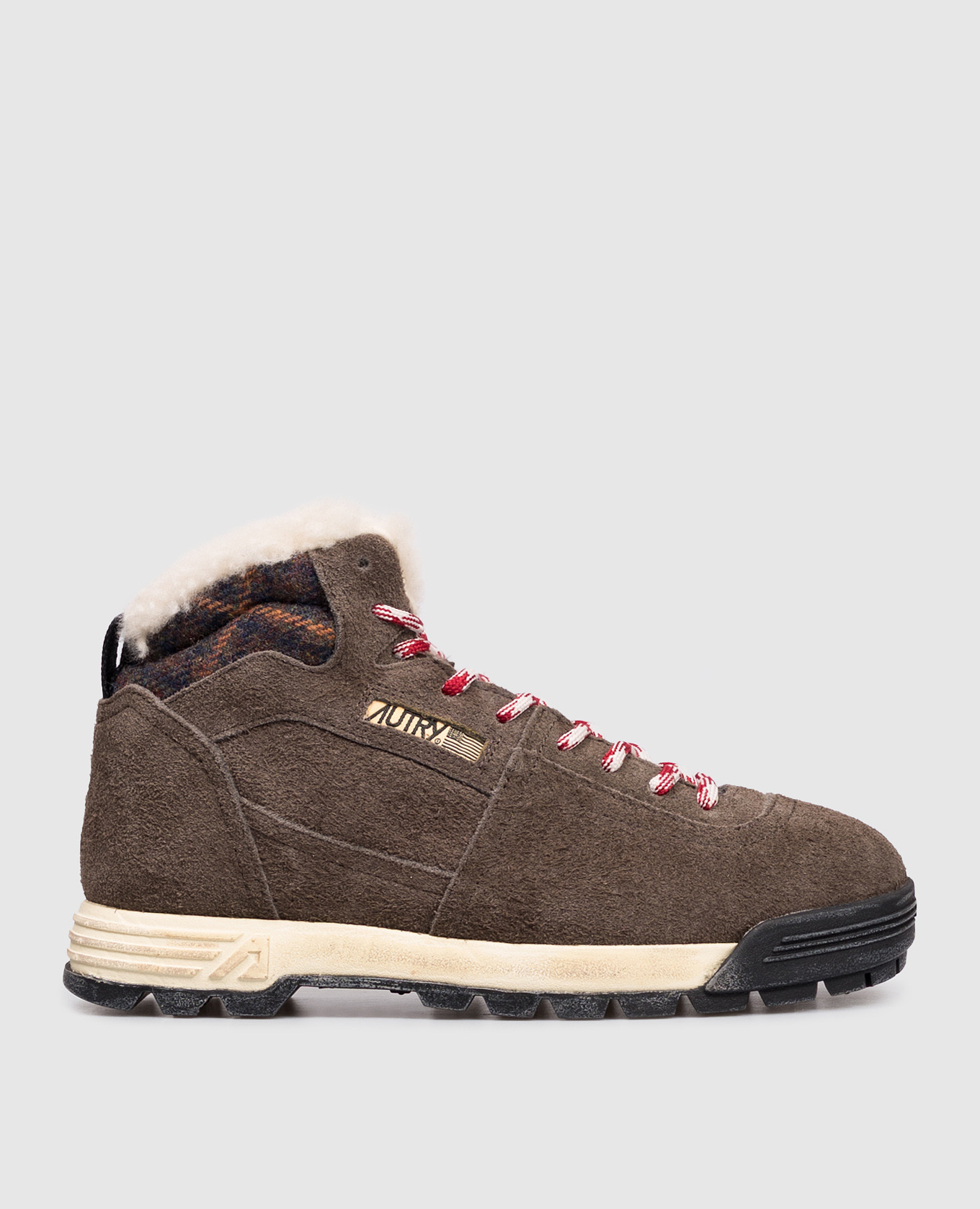 

Malga brown suede high-tops AUTRY