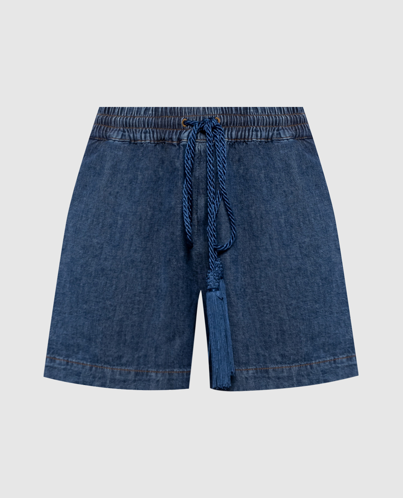 

Blue denim shorts Valentino