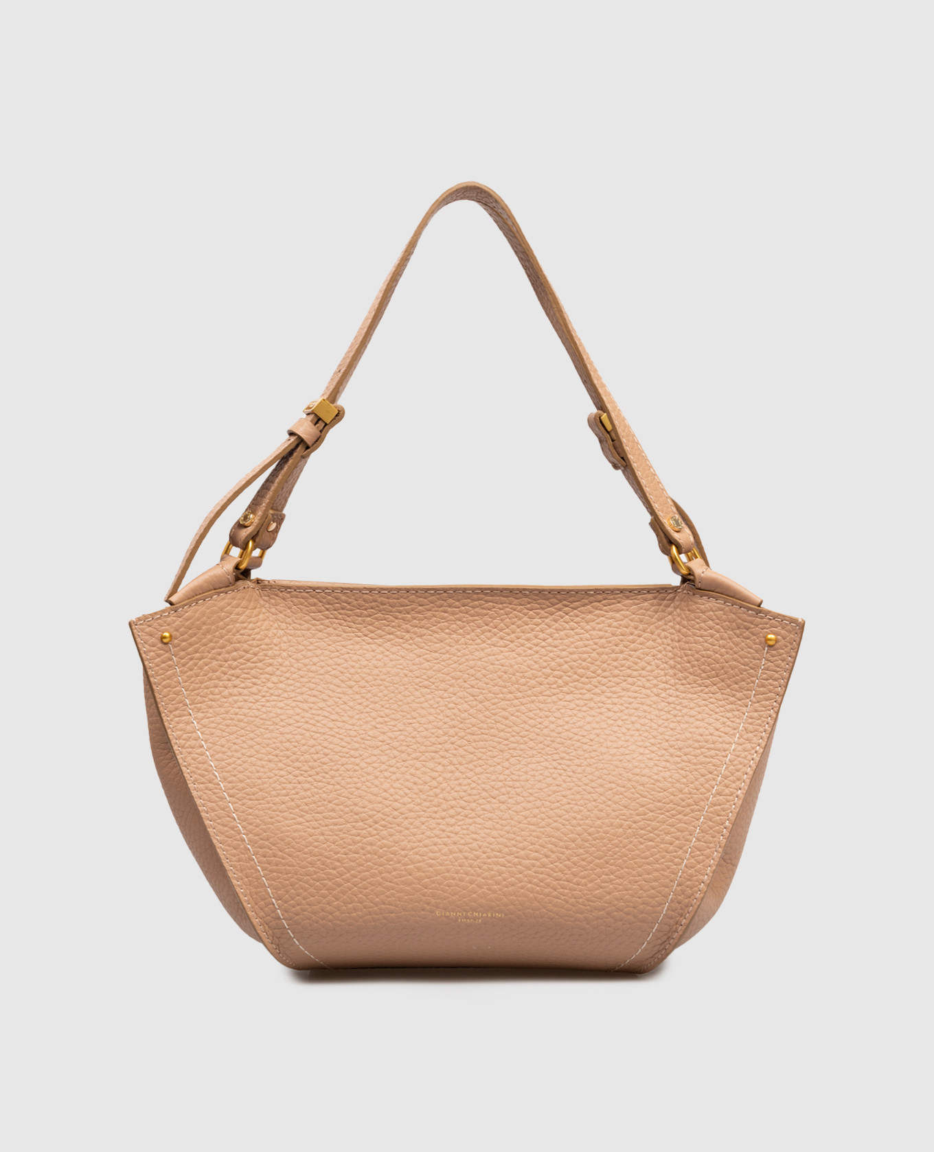 

Bloom beige leather tote bag Gianni Chiarini