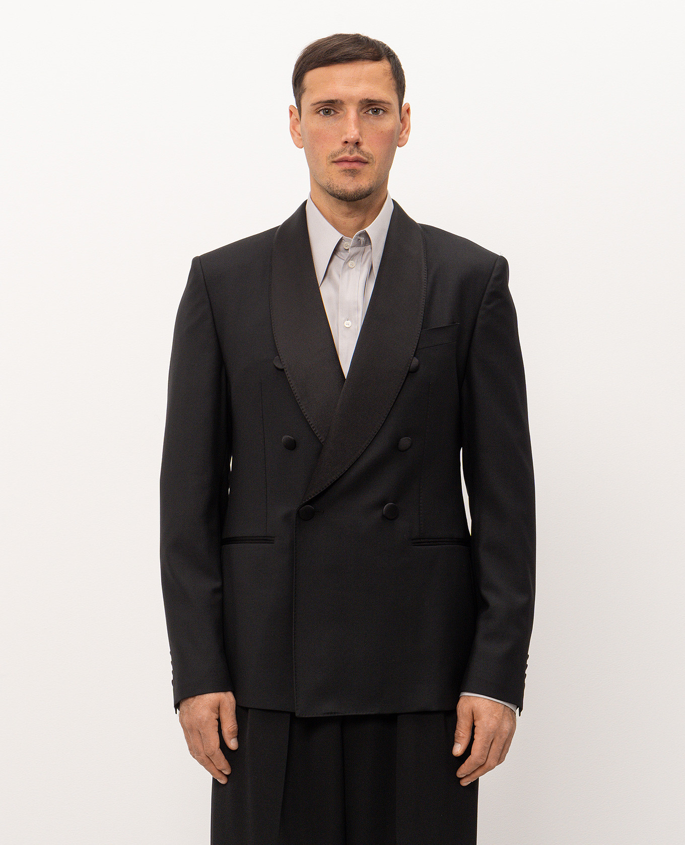 Black double-breasted jacket Dolce&Gabbana 3
