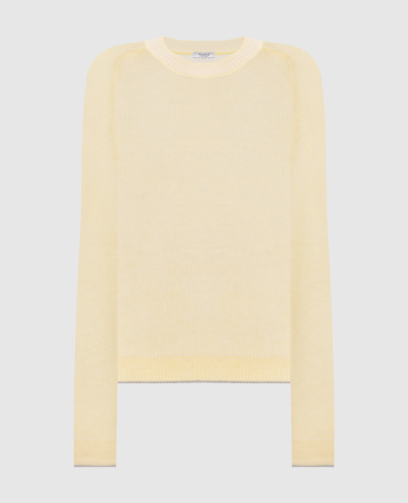 

Yellow alpaca wool sweater Peserico