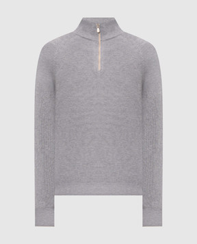 Brunello Cucinelli Gray jumper M29400104