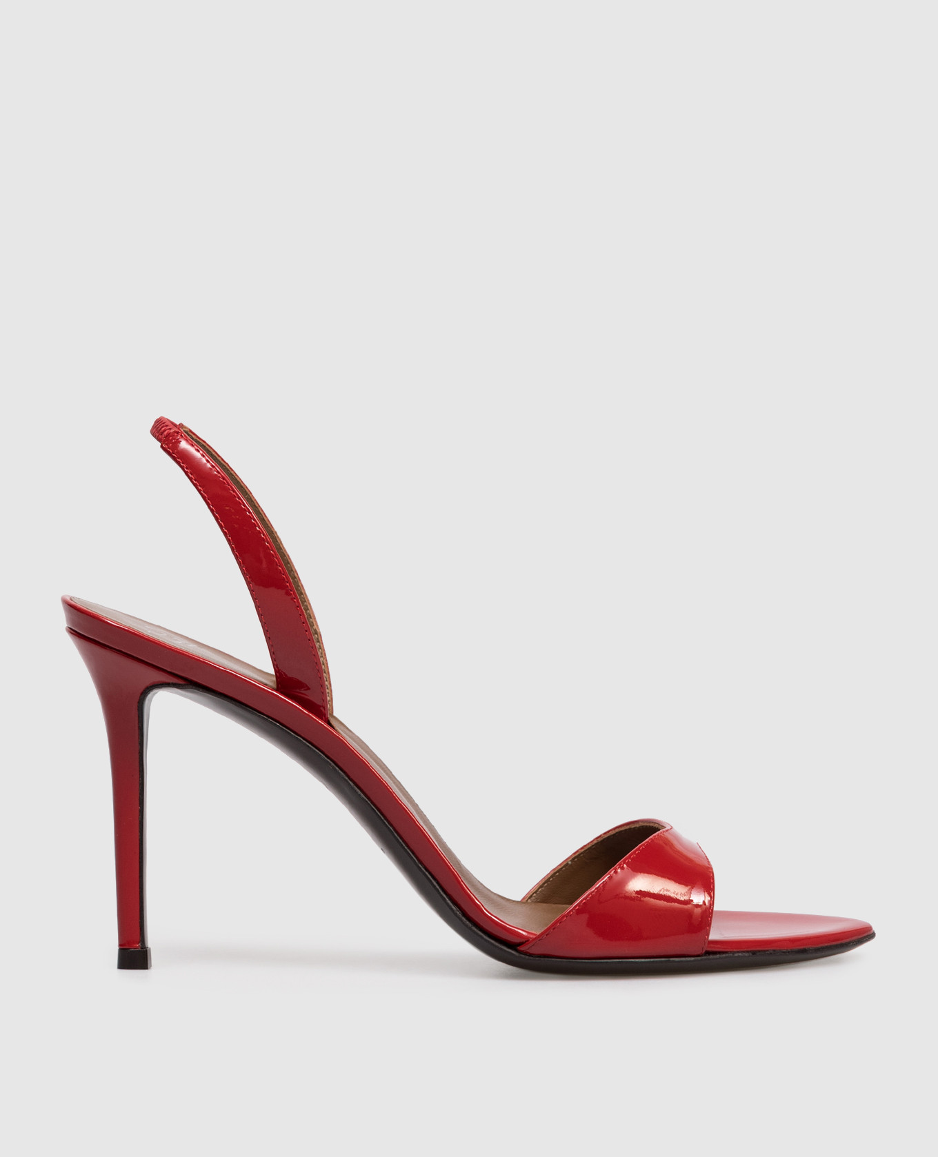 

Clandestino red patent leather sandals Giuseppe Zanotti