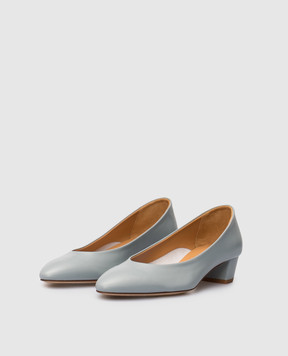 Aeyde Helia blue leather shoes PU0592001233126