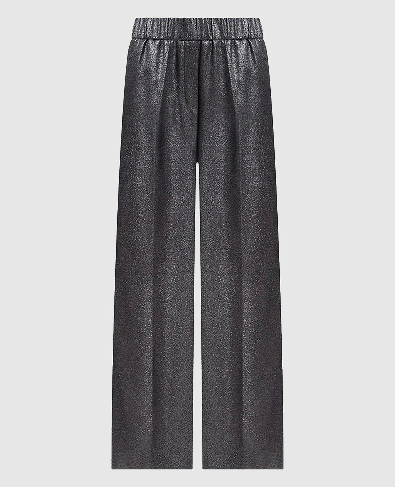 Silver lurex pants