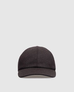 Agnona Brown wool cap AK12U1XU1142