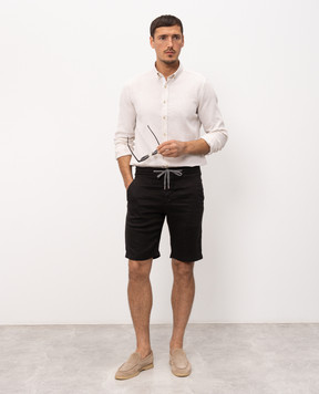 Florentino Beige linen shirt 126744614807