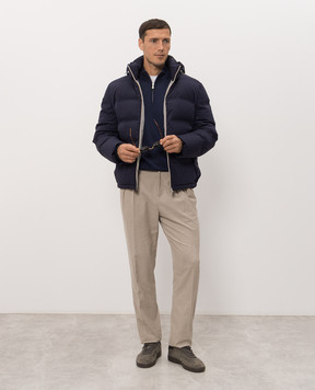 Brunello Cucinelli Blue sweater M2400124