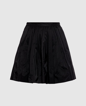 Twinset Black skirt with drapery 262AP2204