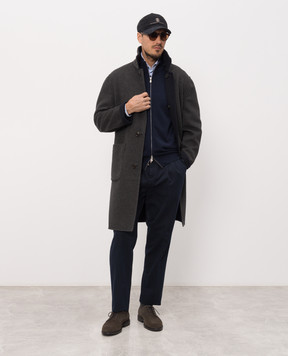 Brunello Cucinelli Double-breasted cashmere coat ML4549801
