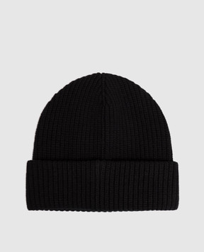 Dolce&Gabbana Black wool and cashmere hat GX65KZJGMM5