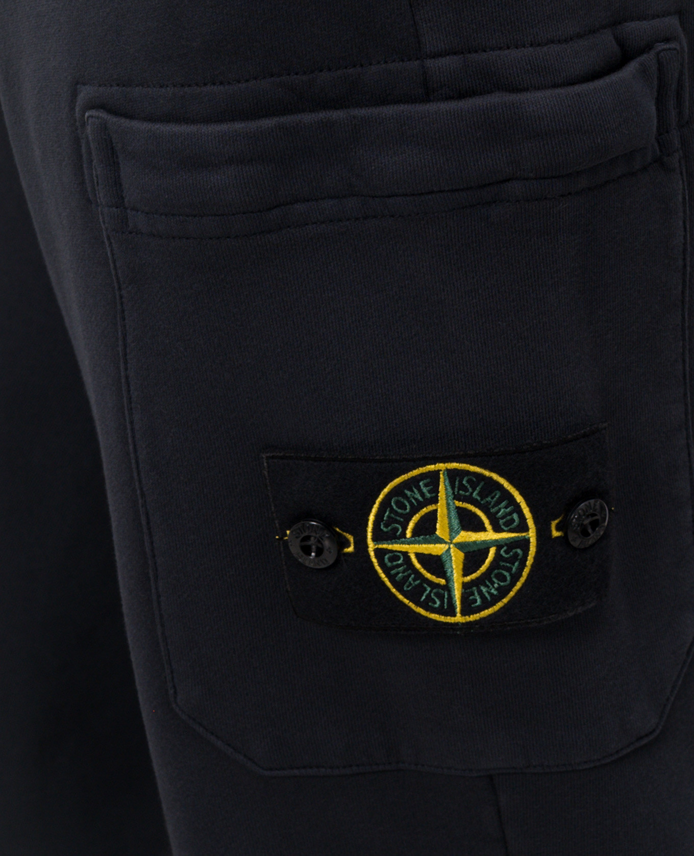 

Black joggers with logo Stone Island
