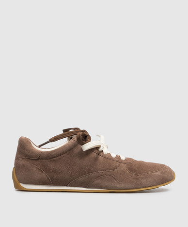 Bond braune Wildleder-Sneaker