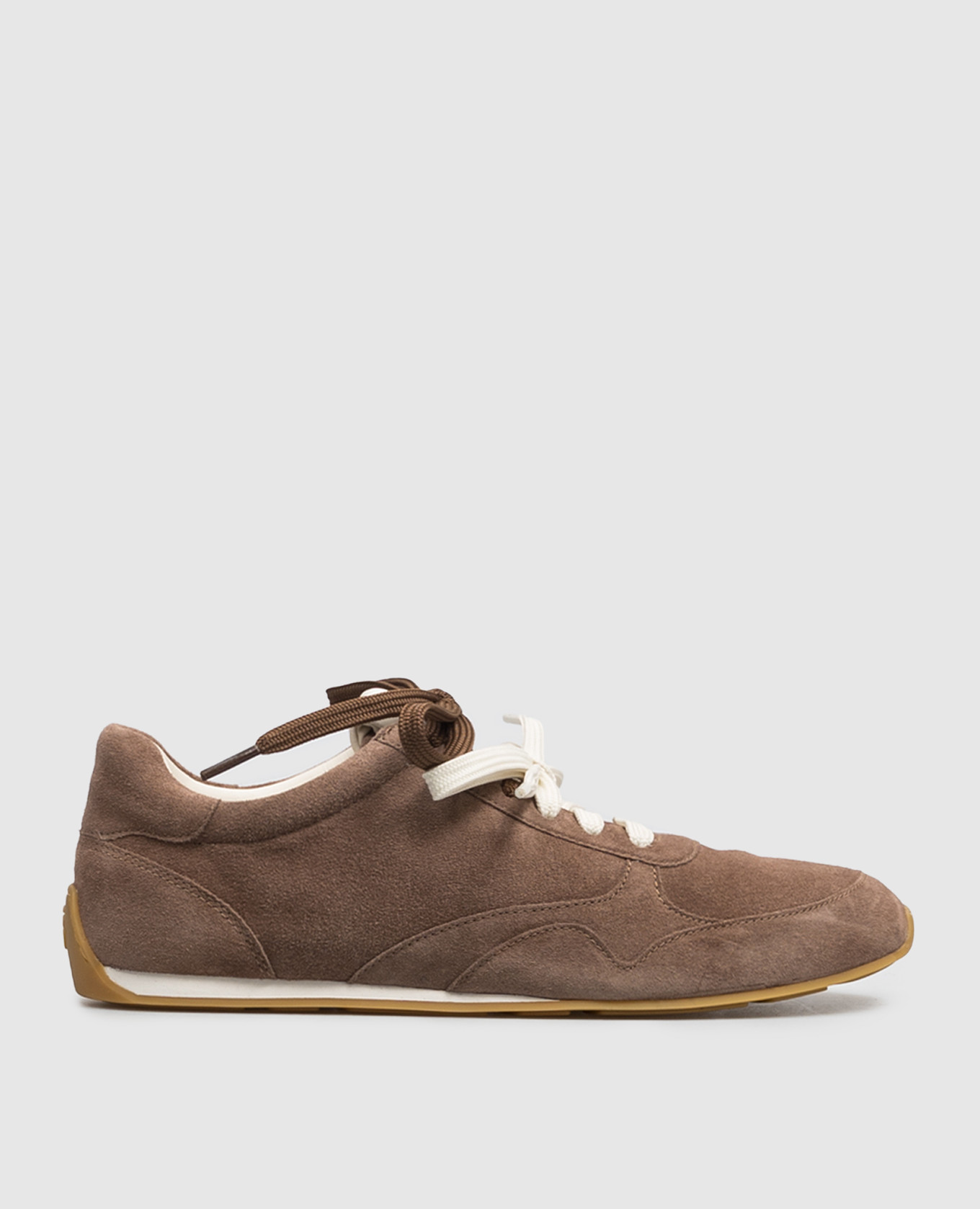 Bond brown suede sneakers Stuart Weitzman