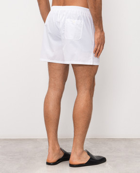 Dolce&Gabbana White loose-fitting boxer briefs M3A12TON0ED