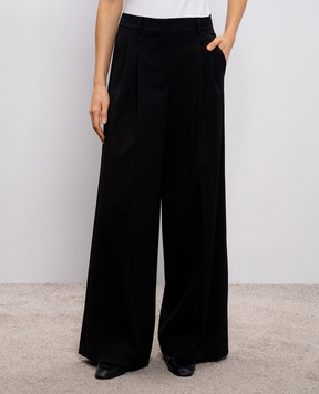Max Mara Weekend DASTA black wool pants WKDASTA