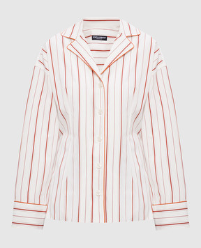 Dolce&Gabbana Ivory striped shirt F5U71TFR51T