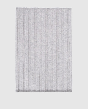 Brunello Cucinelli Gray cashmere scarf M2240819