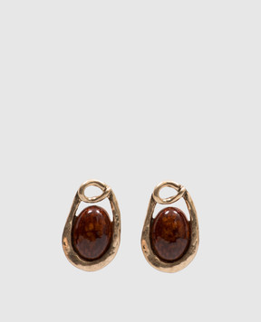 Twinset Gold earrings with cabochons 262TO5351