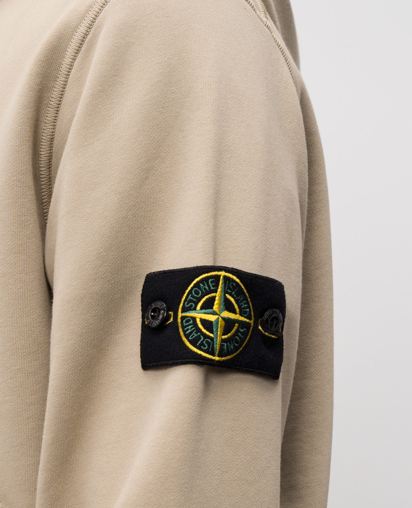

Beige sports jacket with logo Stone Island