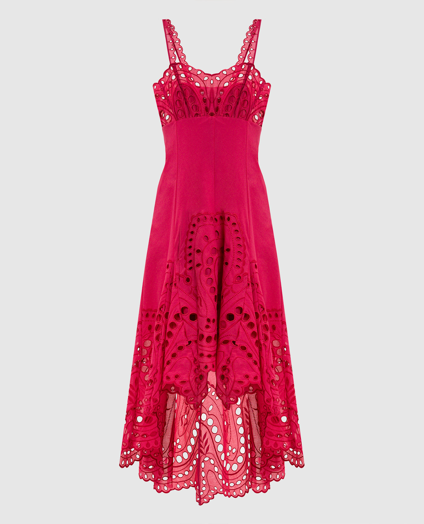 

Pink asymmetrical dress Caspian Charo Ruiz