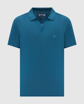 Vilebrequin Pirinol blue polo shirt PRLH9R02