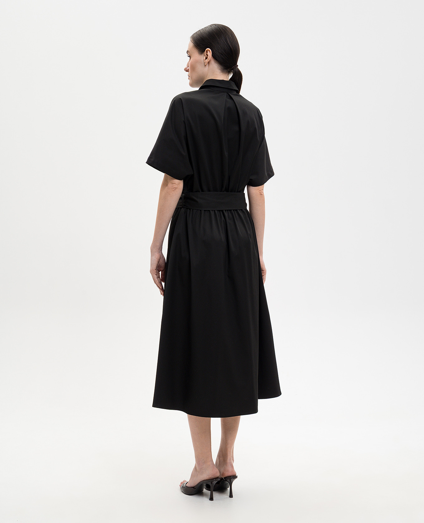 

Black midi dress Kiton