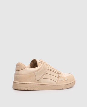 AMIRI Beige suede Skel Top sneakers AMSNSN1075