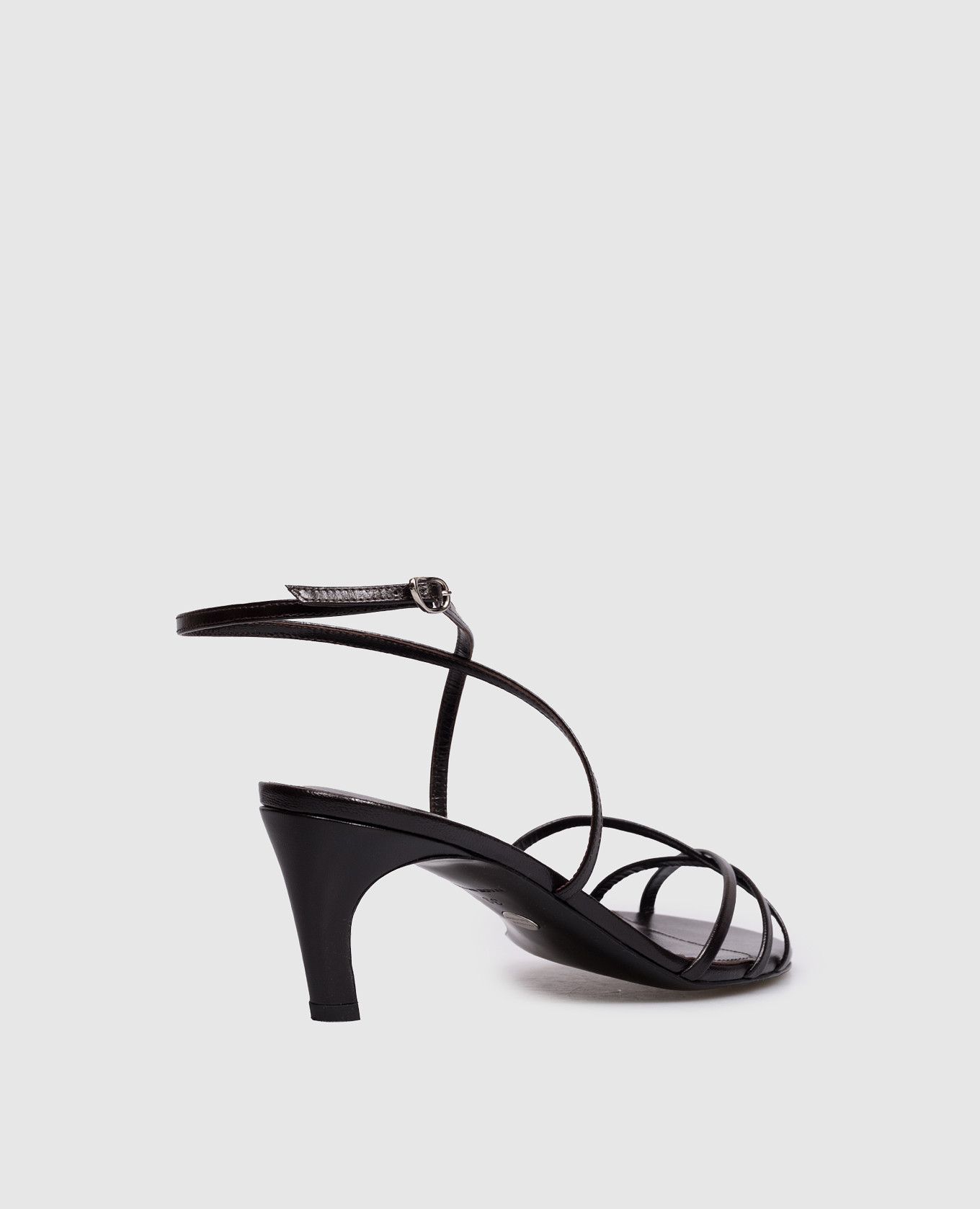 Uma brown leather glossy sandals PROENZA SCHOULER 3