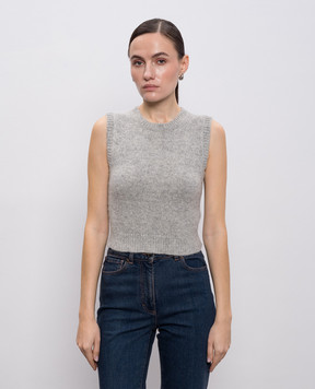 Peserico Gray top with wool E98114F0509207