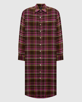 R13 Checked shirt dress R13WR151R931B