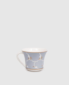 Geminiano Cozzi 1765 Blue porcelain coffee cup Feston e Cadena TTCMI059055