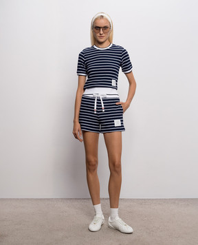 Thom Browne Blue striped shorts FJQ133AJ0268