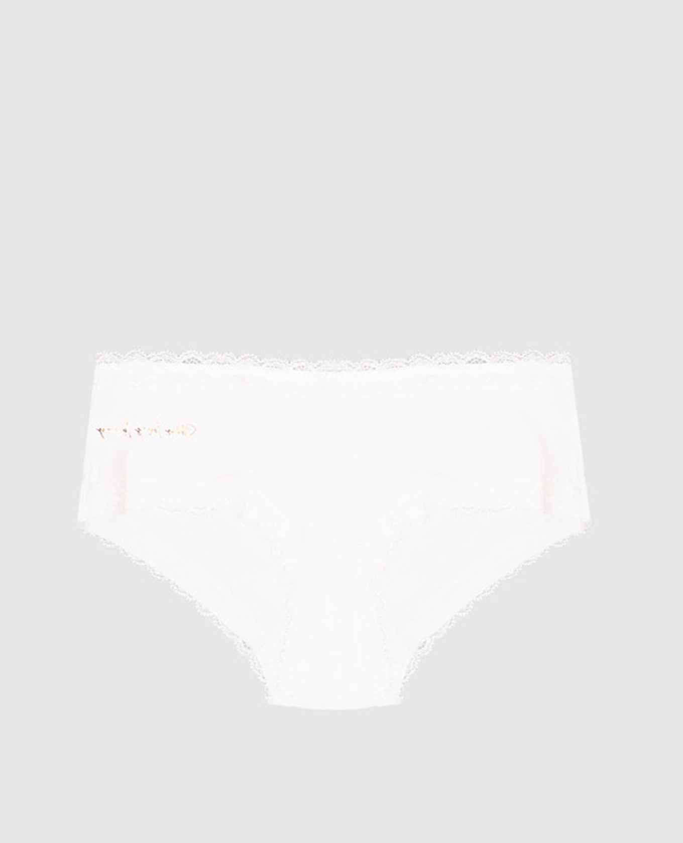 Ivory children's panties with lace