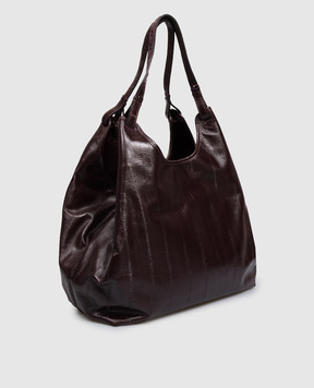 Gianni Chiarini Dua burgundy leather tote bag BS12680EELPSLY