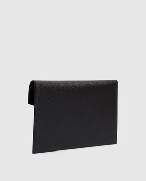 Saint Laurent Black leather clutch UPTOWN 5657391GF0J