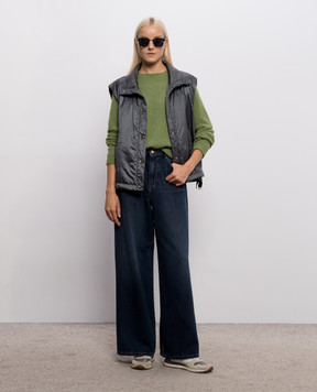 Max Mara Weekend Green GHIACCI alpaca wool sweater WKDGHIACCI