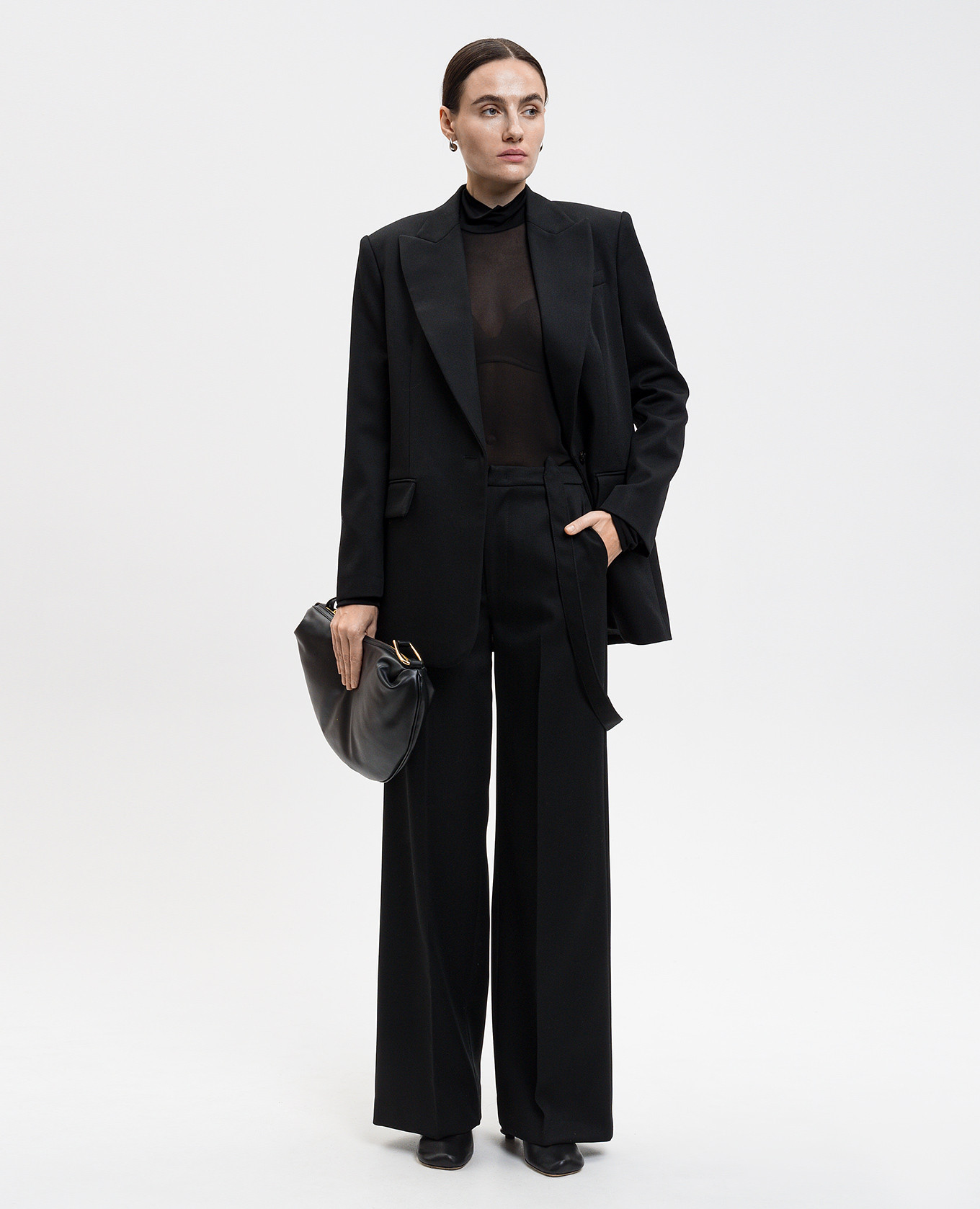 

Black wool jacket Dondup