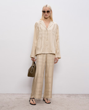 Toteme Beige silk blouse 213755707