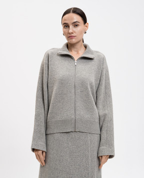 Jil Sander Gray cardigan with wool J02HP0035J14804