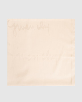 Givenchy Beige silk scarf 710010175001