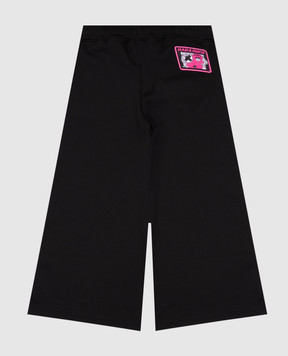 Sprayground Shark in Japan children's black sweatpants SPY1552GBLK