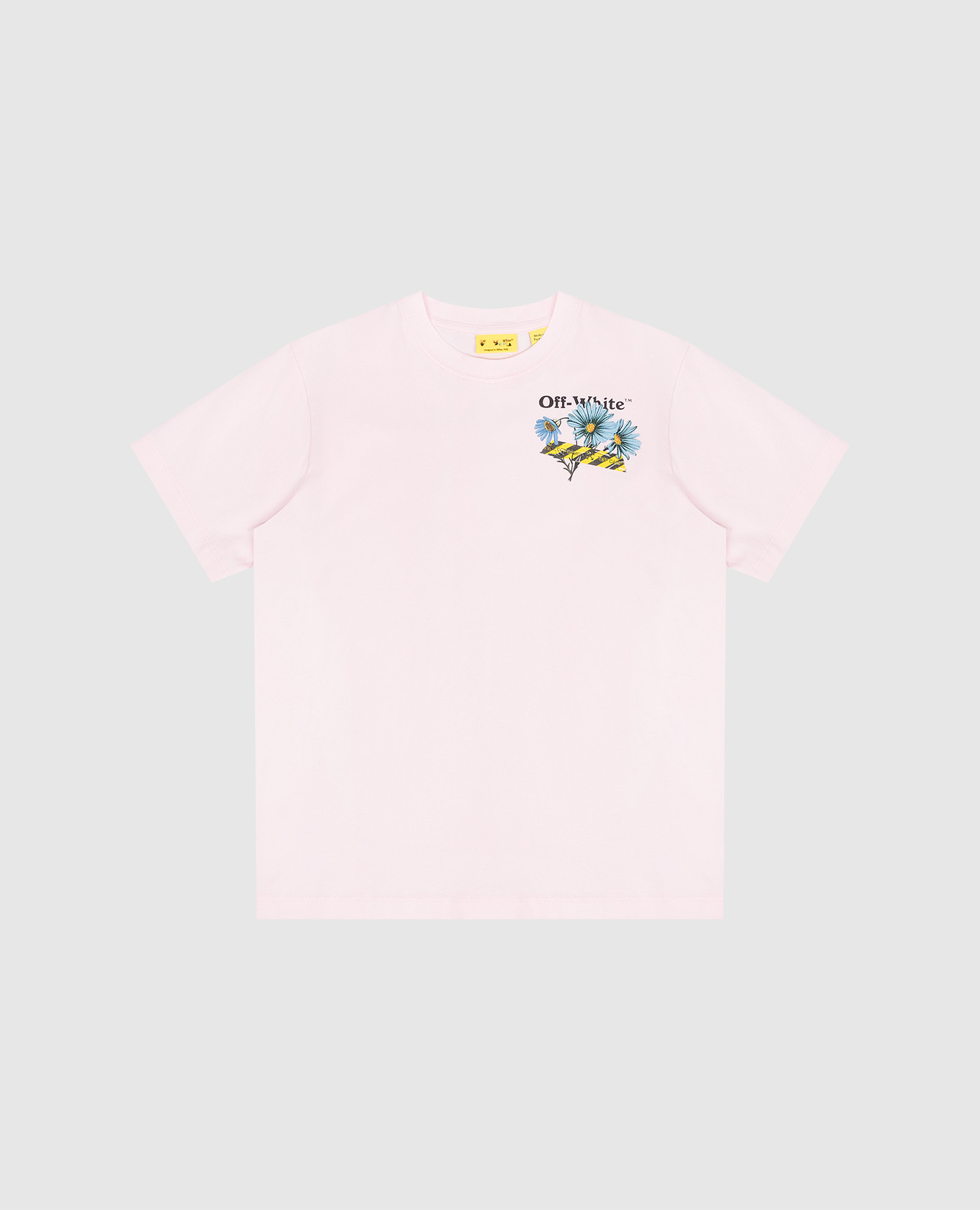 

Children's pink Daisy T-shirt Off-White