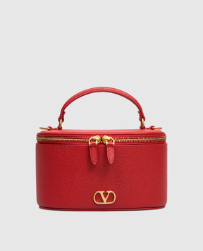 Valentino Red VLogo leather crossbody bag 8W2P0AX8SNP