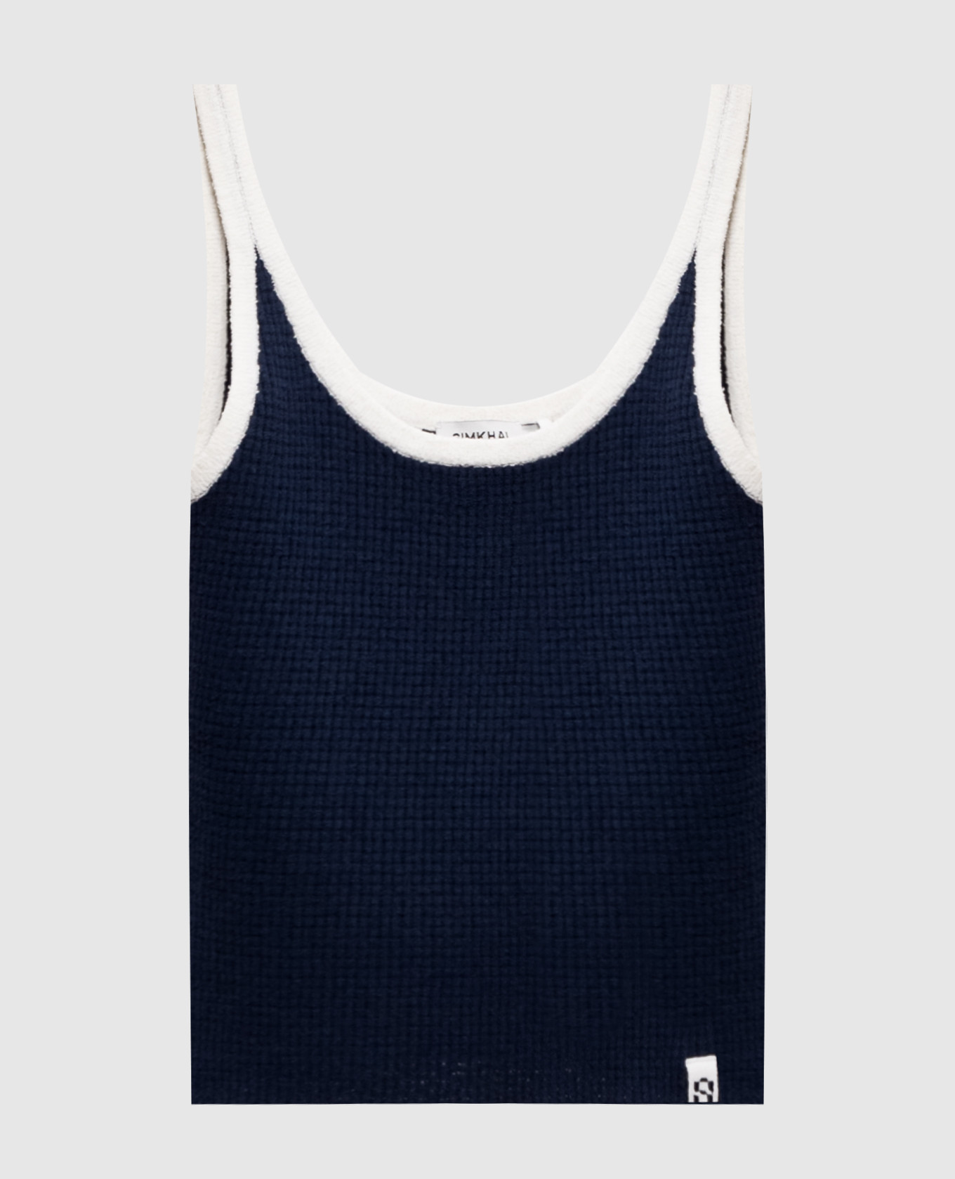 

Rayne blue tank top Simkhai