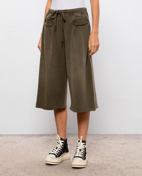 R13 Khaki Bermuda shorts R13WK398001AN