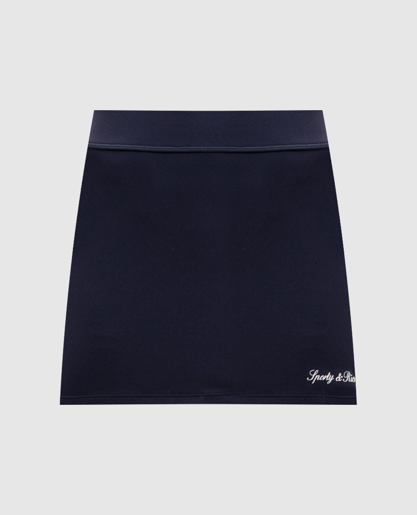 Blauer Minirock